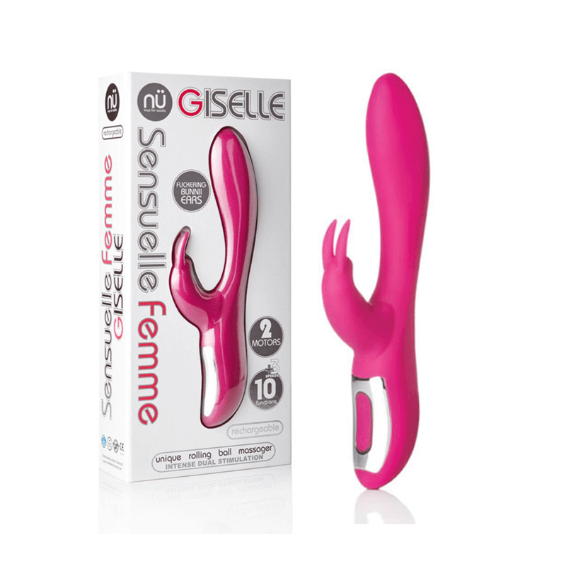 NU Sensuelle Giselle Rabbit Vibrator - Club X